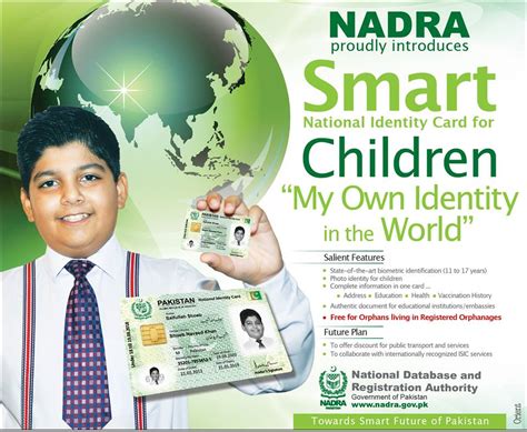 nadra smart id card features|NADRA child smart card requirements.